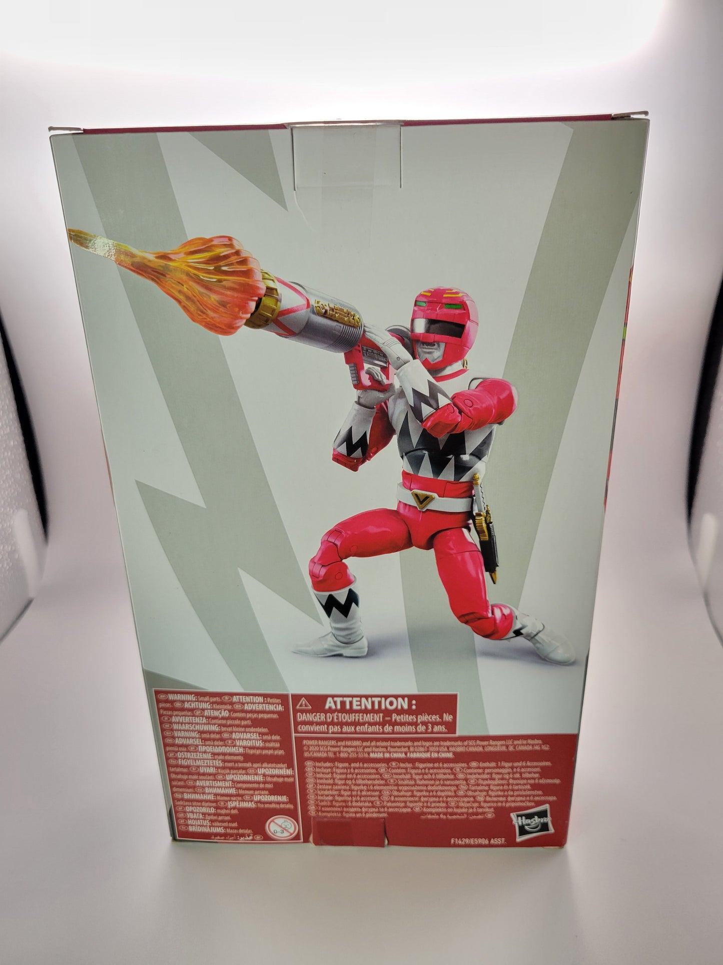 Hasbro Power Rangers Lightning Collection Lost Galaxy Red Ranger Action Figure