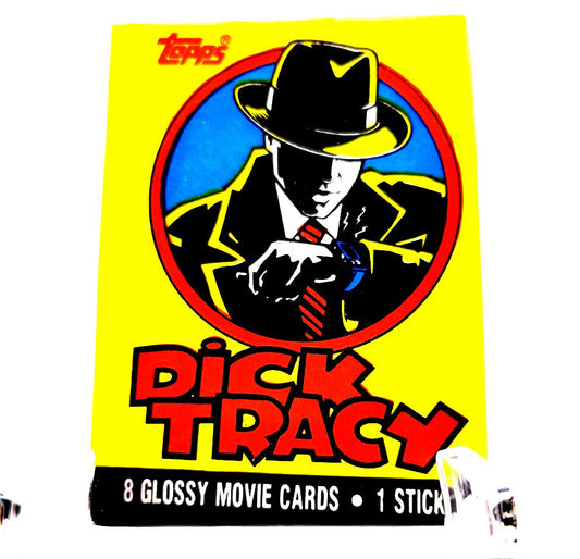 Topps 1990 Dick Tracy Trading Cards Single Pack
