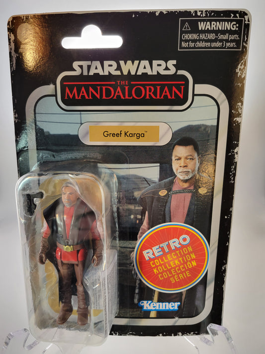 Hasbro Star Wars The Mandalorian Greef Karga Retro Collection Action Figure