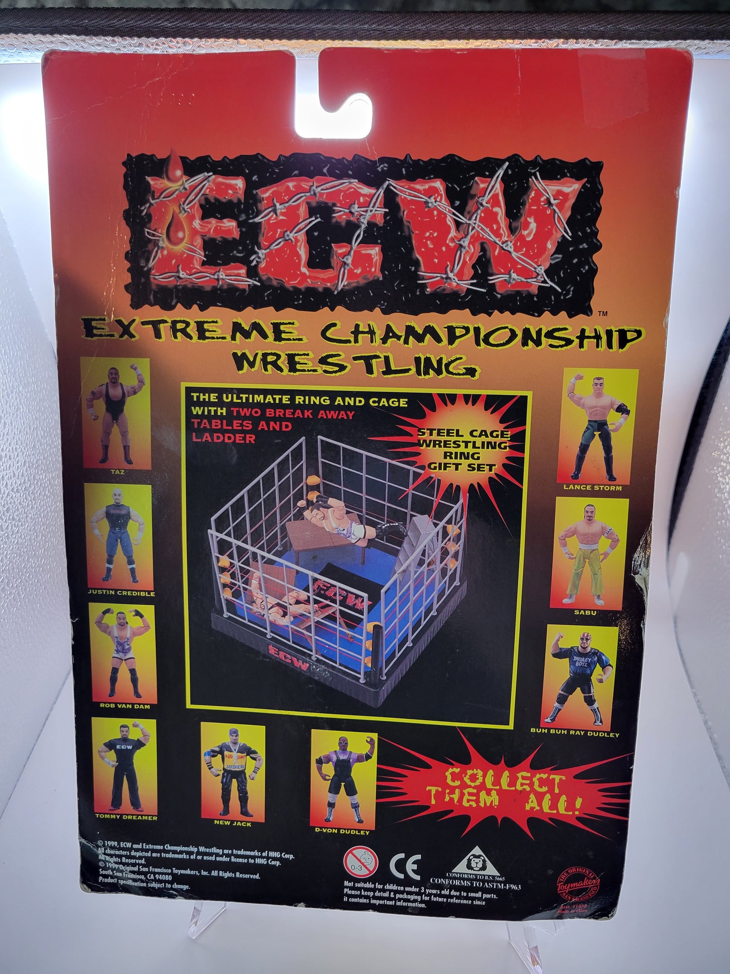 Original San Francisco Toymakers ECW Series 2 Lance Storm Action Figure