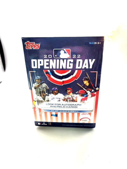 Topps 2022 Major League Baseball Opening Day Trading Card Blaster Box