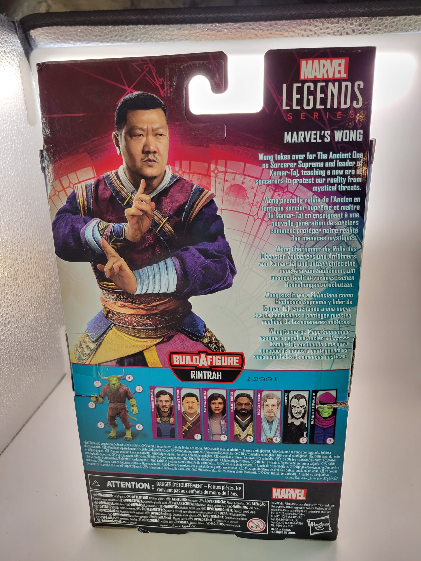 Hasbro Marvel Legends Doctor Strange And The Multiverse Of Madness Wong Action Figure