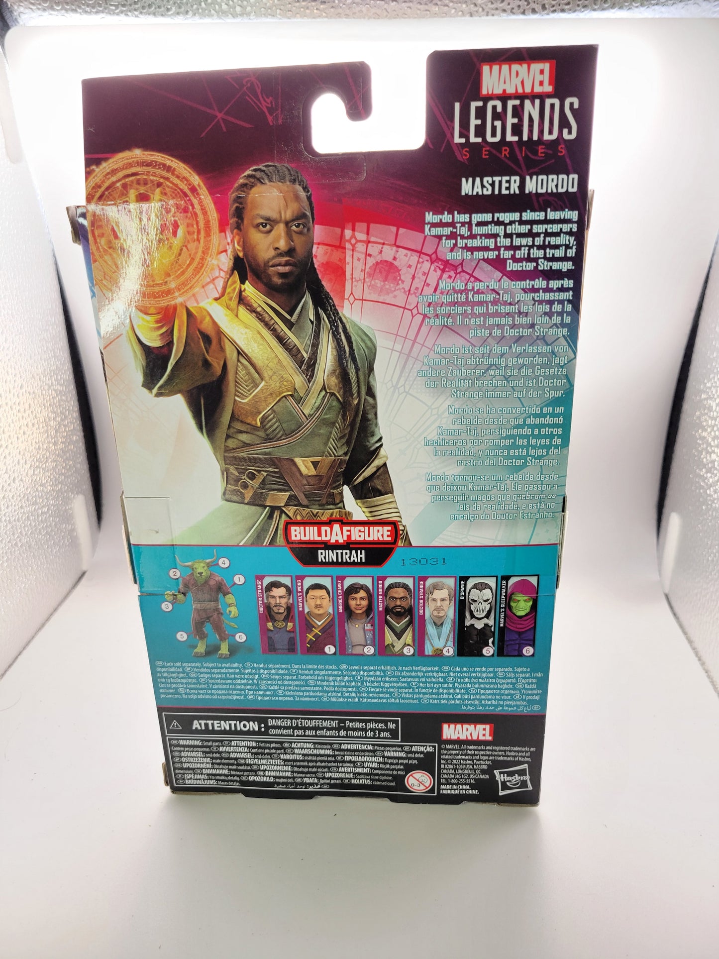 Hasbro Marvel Legends Doctor Strange And The Multiverse Of Madness Master Mordo Action Figure