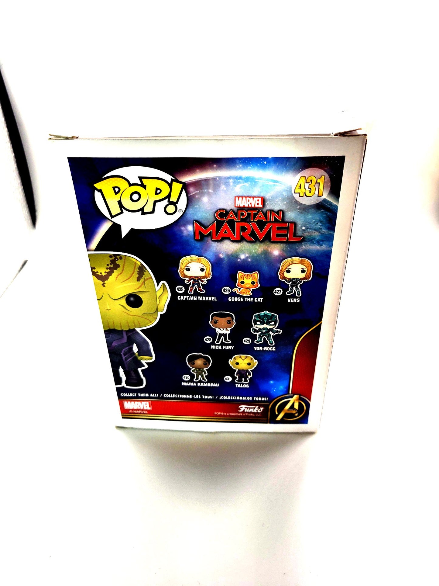 Funko Marvel Captain Marvel Talos POP Figure