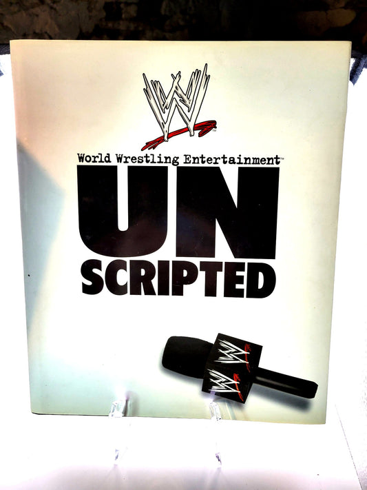 WWE Unscripted 2003 Hardcover Coffee Table Book