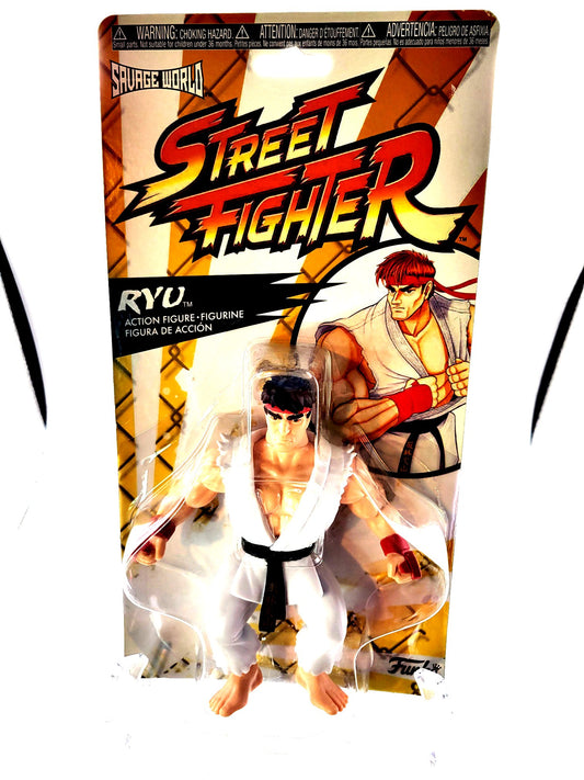 Funko Savage World Street Fighter Ryu Action Figure