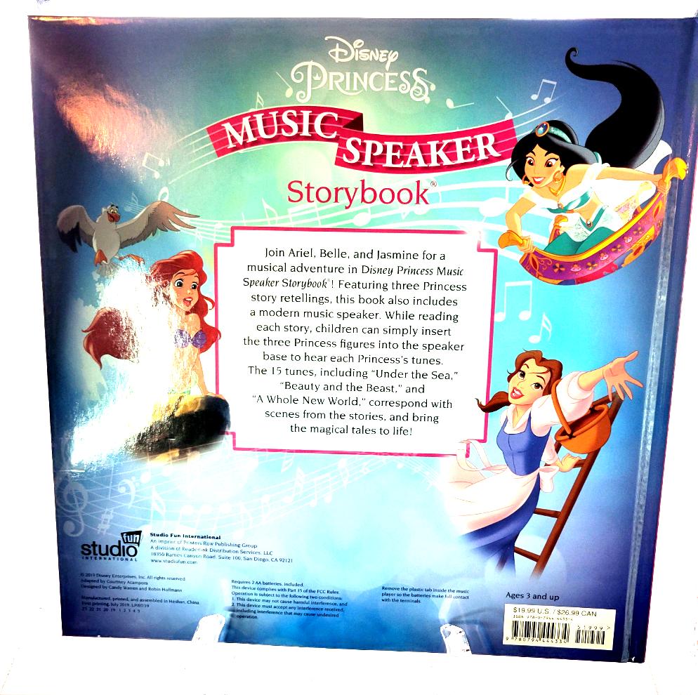 Disney Princess Music Speaker Storybook