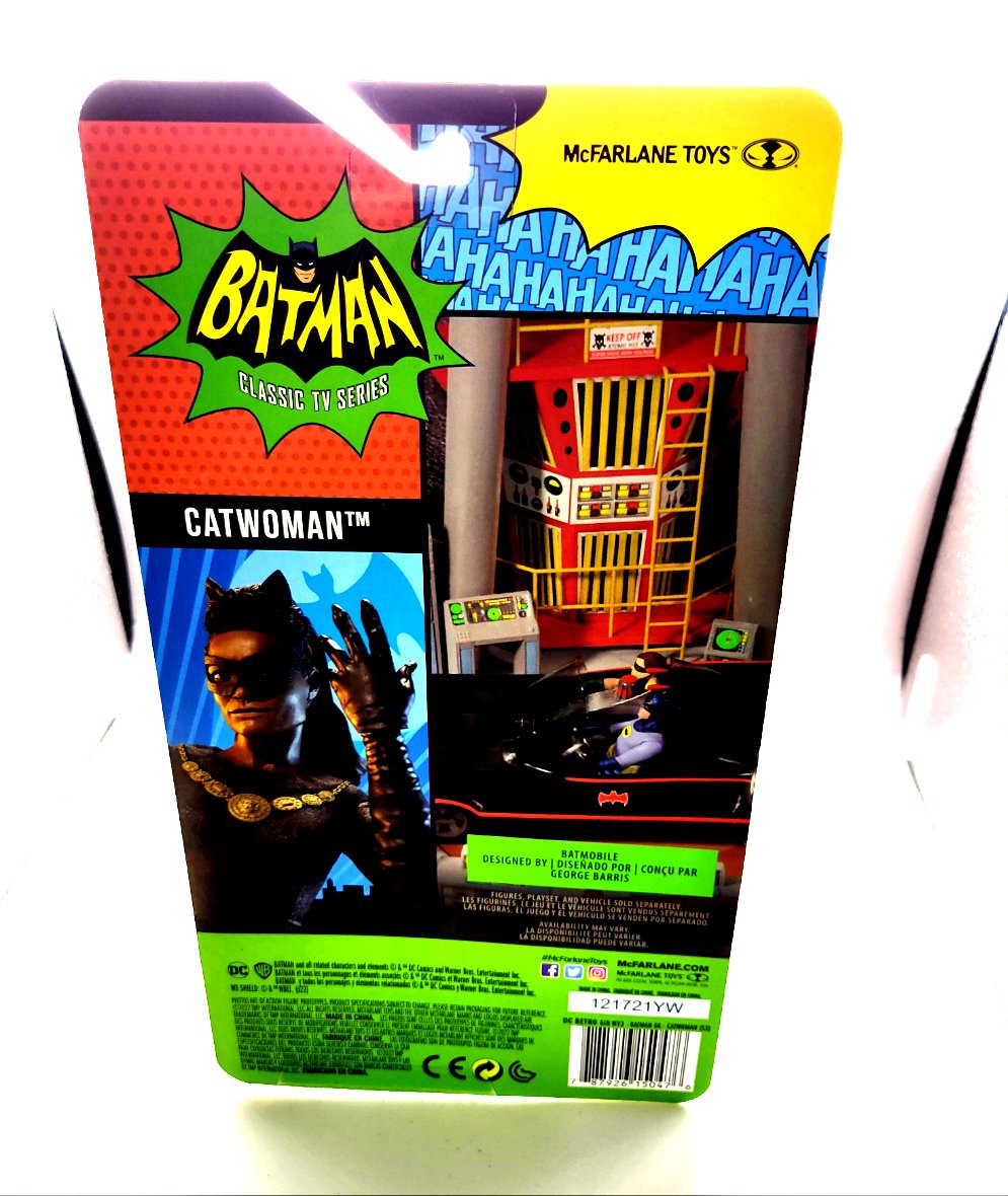 McFarlane Toys Batman '66 Classic TV Series Catwoman Action Figure