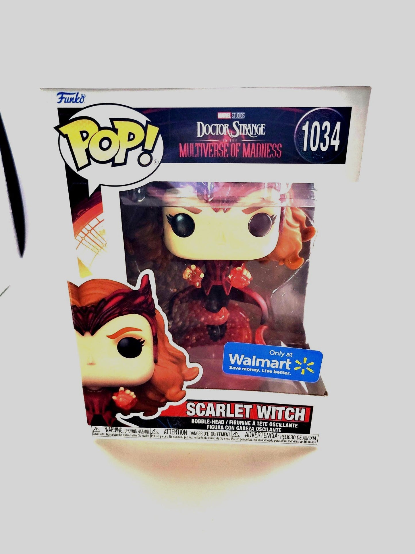 Funko Doctor Strange And The Multiverse Of Madness Scarlet Witch Walmart Exclusive POP Bobblehead #1034