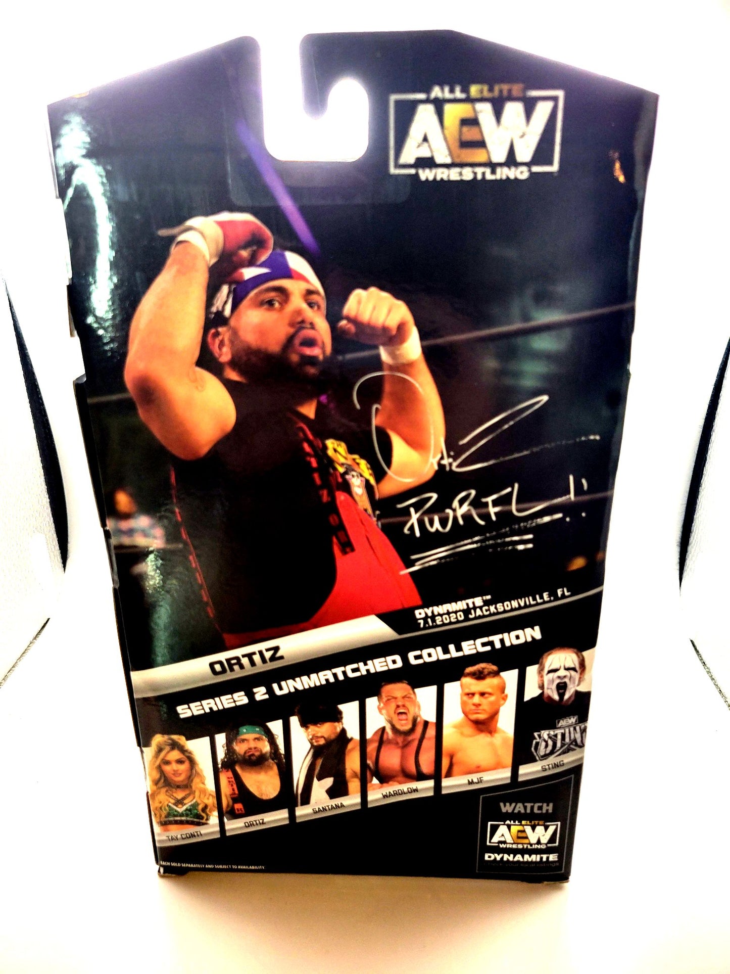 Jazwares All Elite Wrestling (AEW) Unmatched Series 2 Ortiz Action Figure