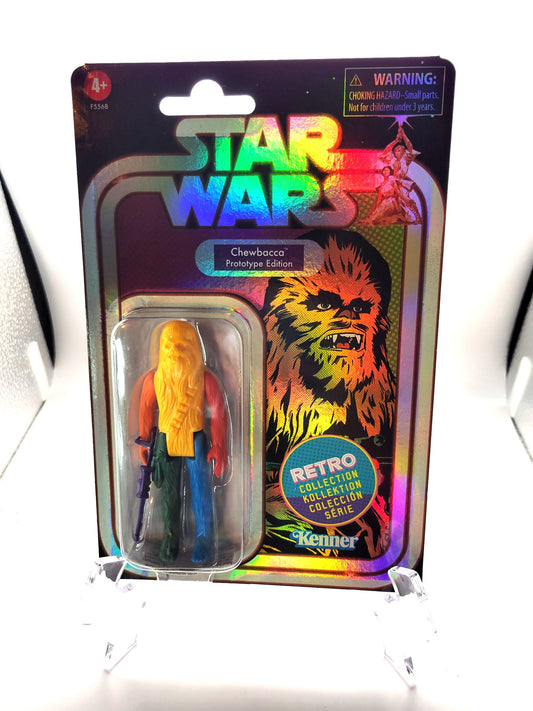 Hasbro Kenner Star Wars Chewbacca Prototype Edition Retro Action Figure