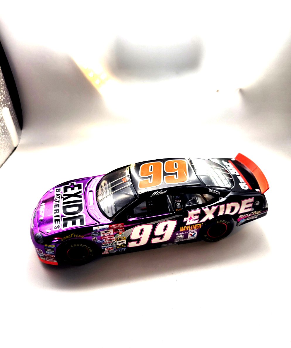 Racing Champions Jeff Burton 99 Exide 1 24 1998 NASCAR Diecast