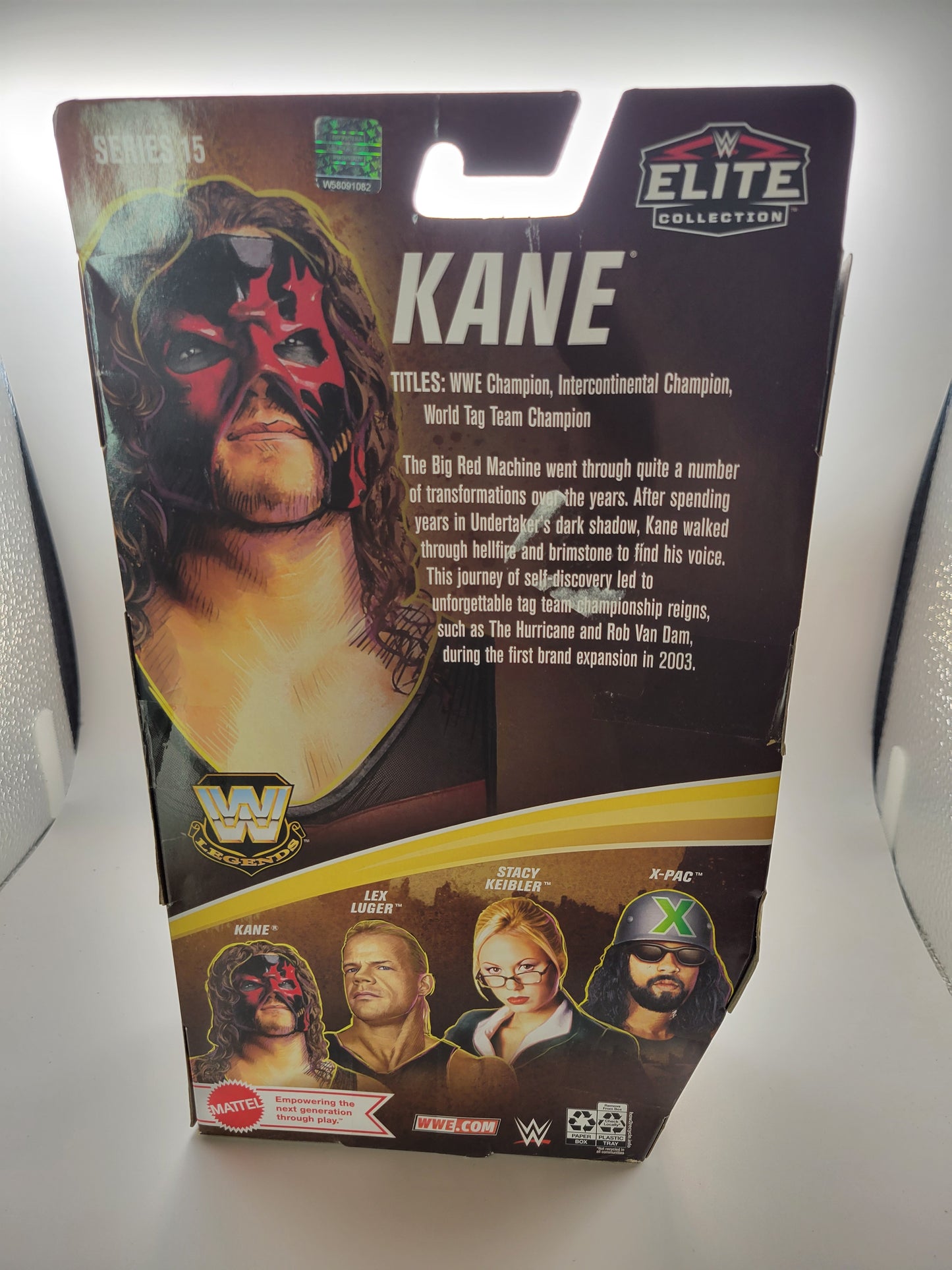 Mattel WWE Legends Elite Series 15 Kane Action Figure