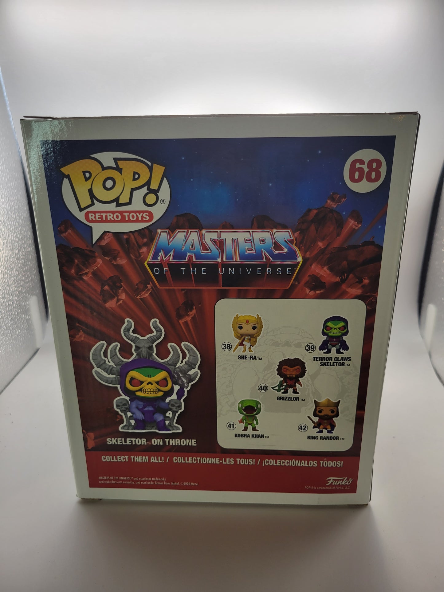 Funko Masters Of The Universe Target Con 2021 Skeletor On Throne POP Figure 68