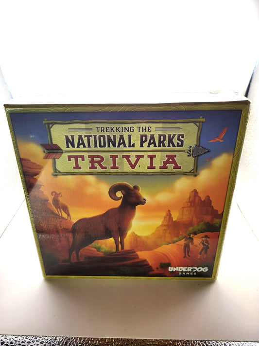 Underdog Games Trekking The National Parks Trivia Game