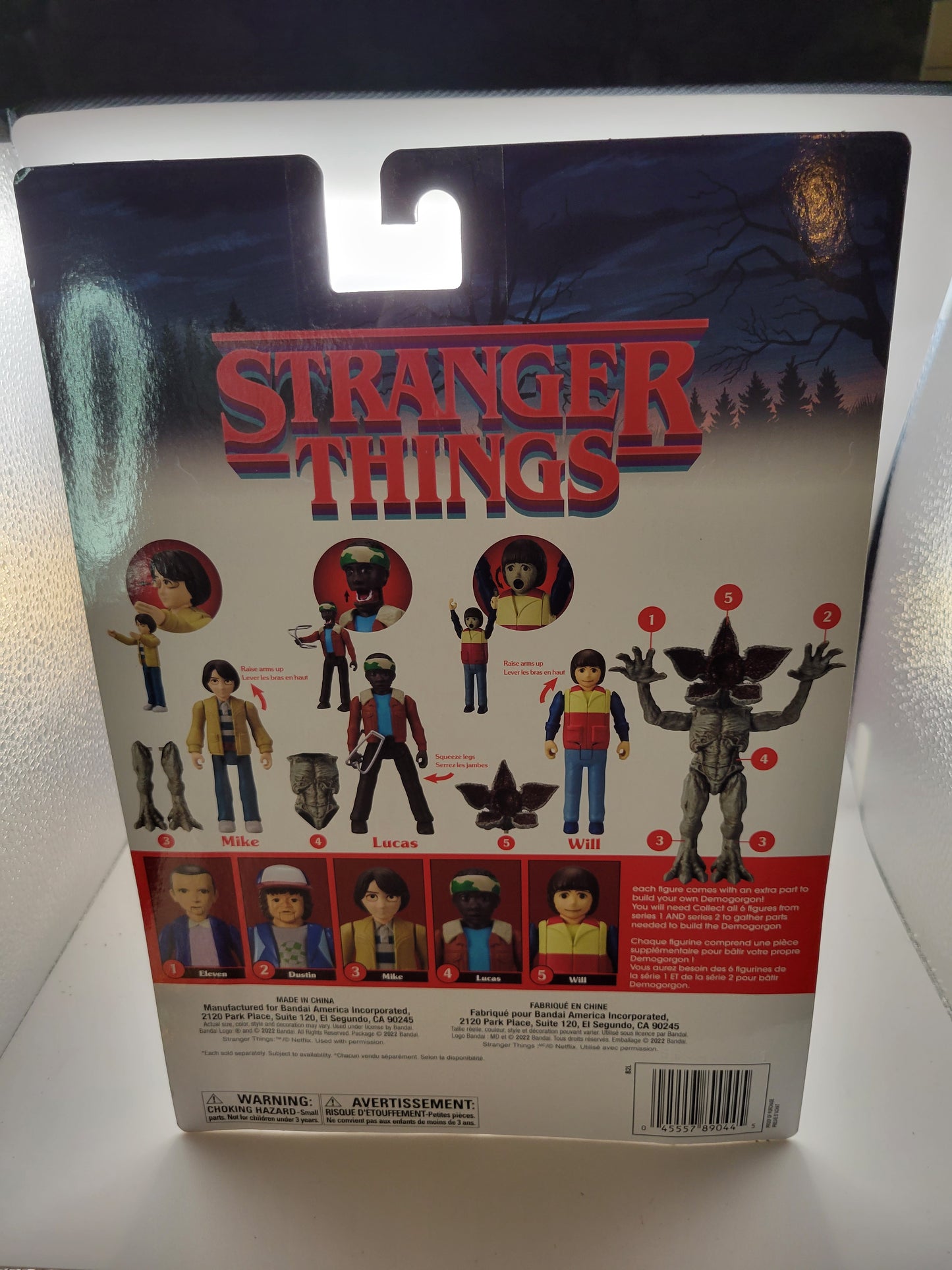 Bandai Stranger Things Target Exclusive Lucas Action Figure With Fright Feature
