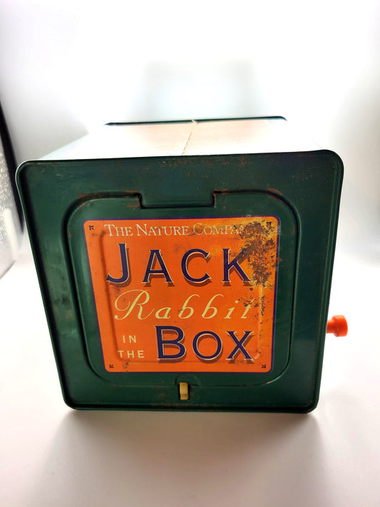 The Nature Company 1995 Jack Rabbit In The Box