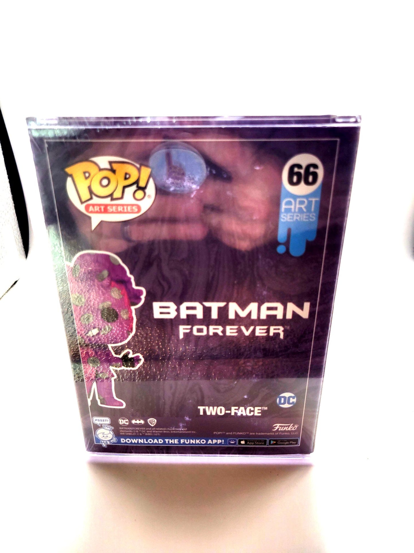Funko Batman Forever Art Series Target Exclusive Two-Face POP Figure 66