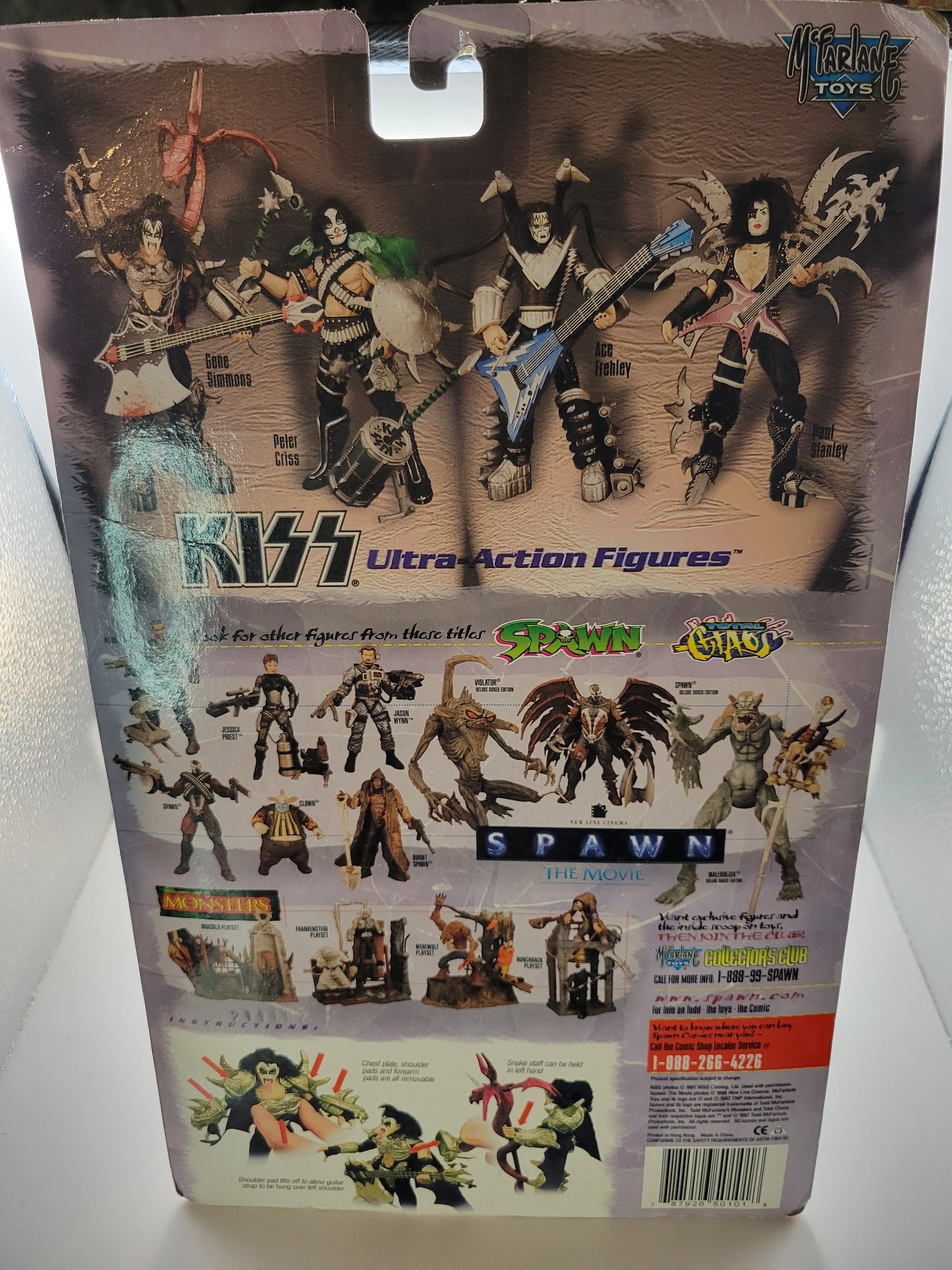 McFarlane Toys 1997 KISS Gene Simmons Ultra Action Figure