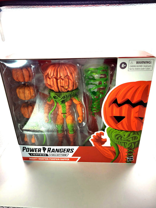Hasbro Power Rangers Lightning Collection Mighty Morphin Pumpkin Rapper Action Figure