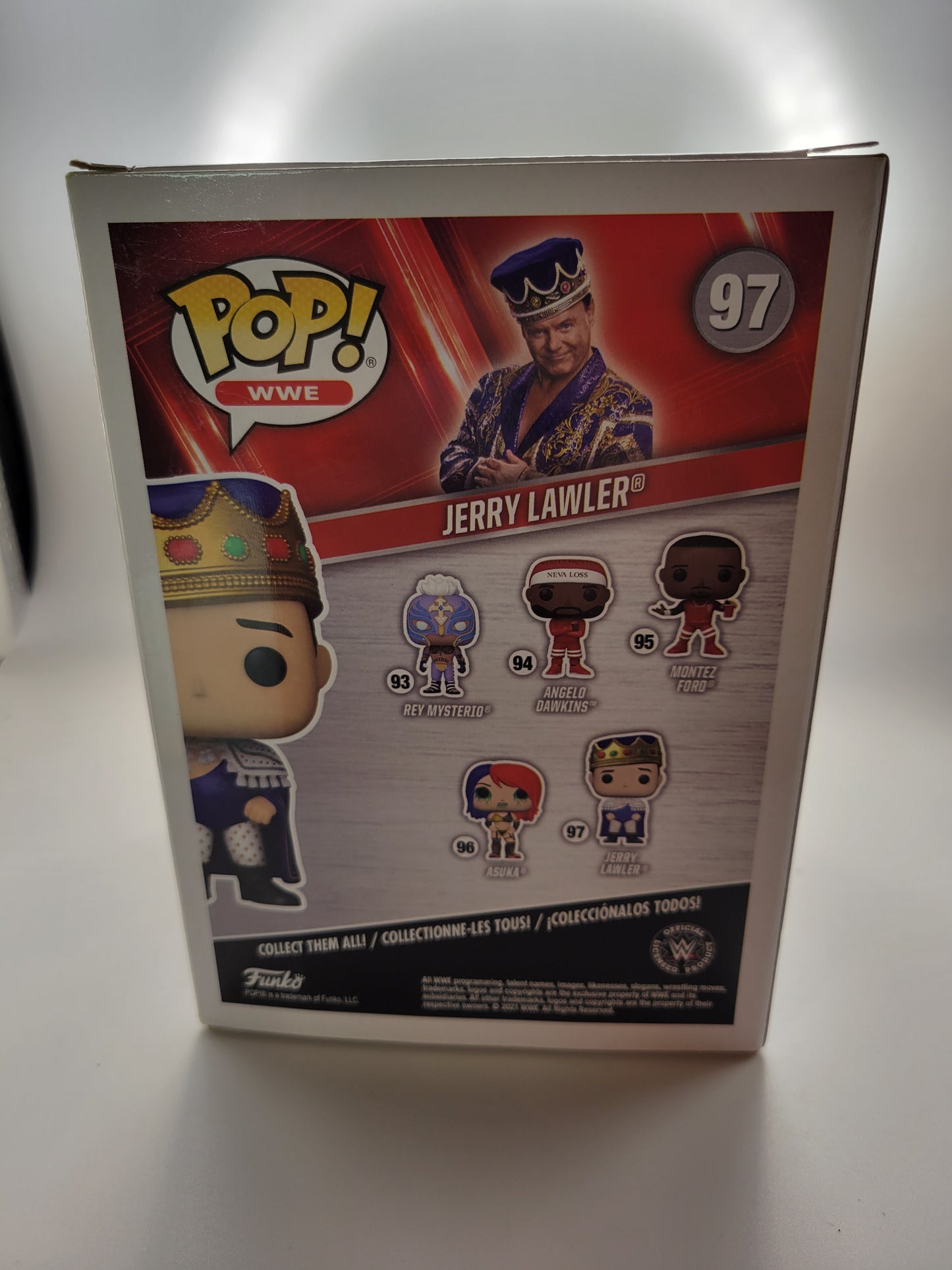 Funko WWE Jerry "The King" Lawler POP Figure 97