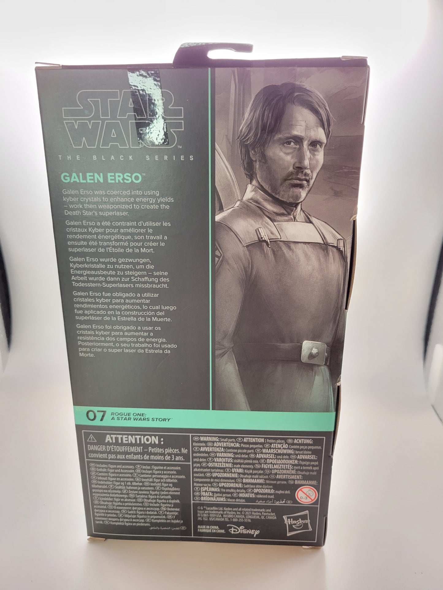 Hasbro Star Wars The Black Series Rogue One: A Star Wars Story Galen Erso Action Figure