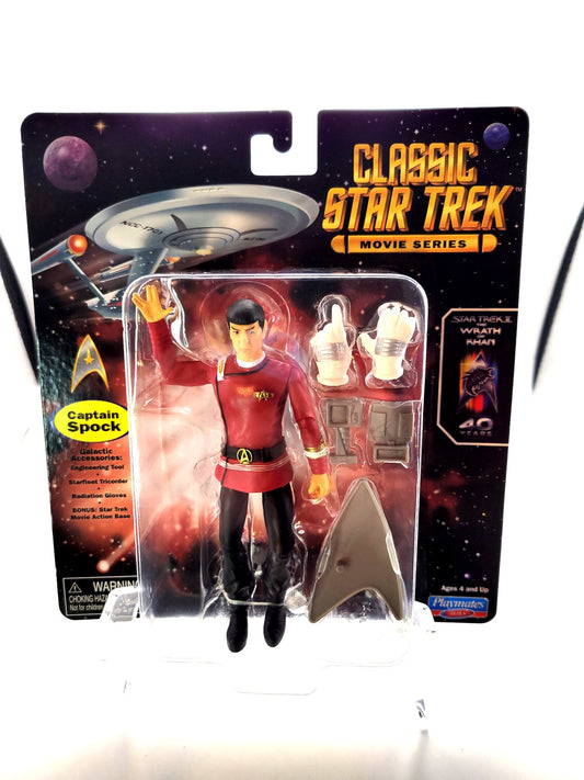 Playmates (2022) Classic Star Trek Movie Series Captain Spock Action Figure