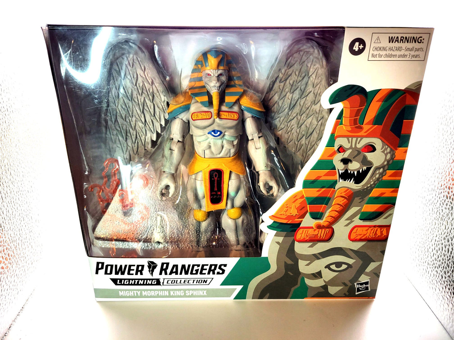 Hasbro Power Rangers Lightning Collection Mighty Morphin King Sphinx Action Figure