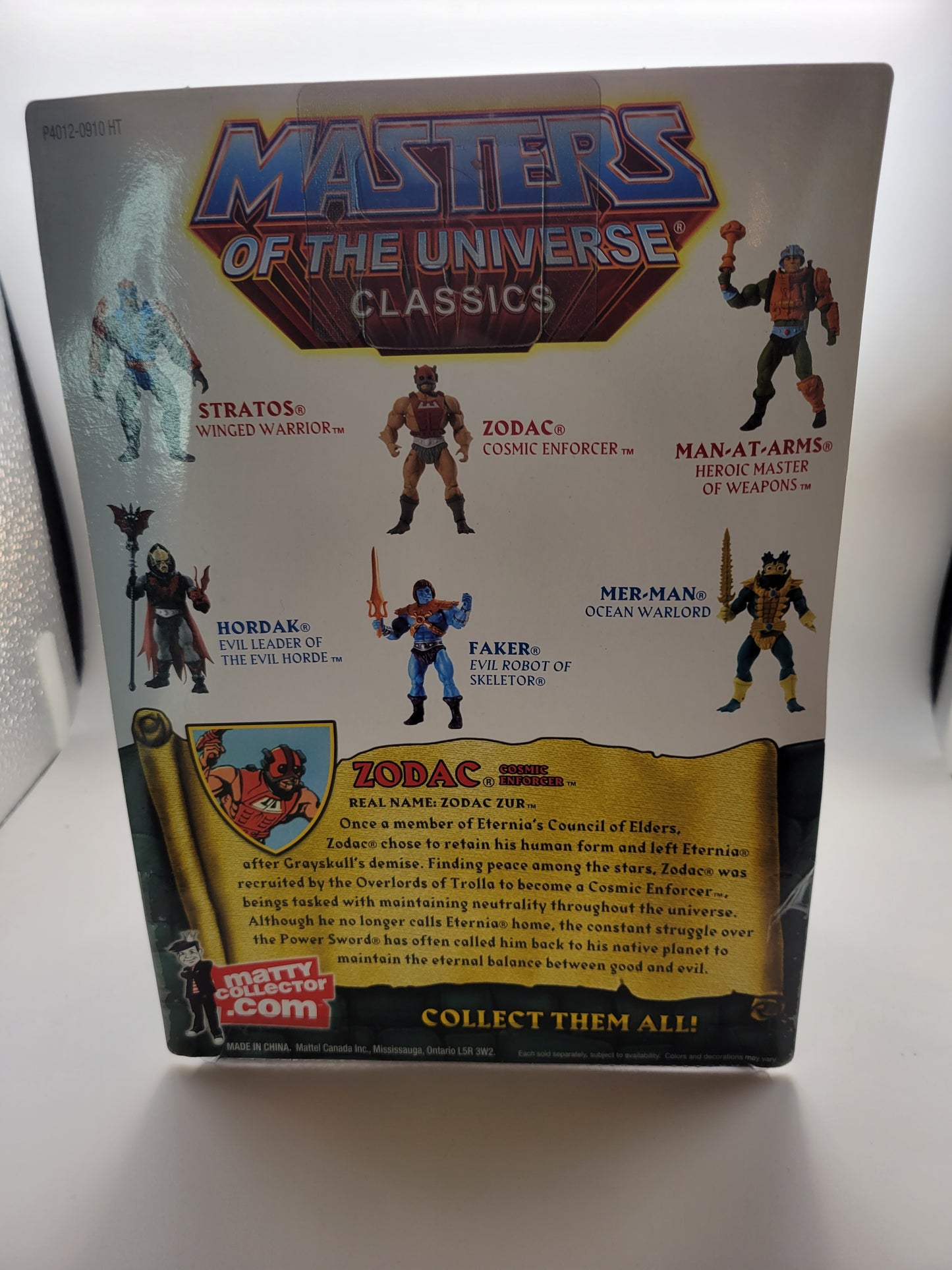 Mattel 2008 Matty Collector Masters of the Universe Classics Zodac Action Figure