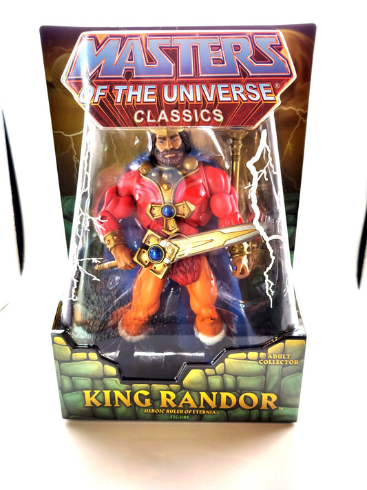 Mattel 2009 Matty Collector Masters of the Universe Classics King Randor Action Figure