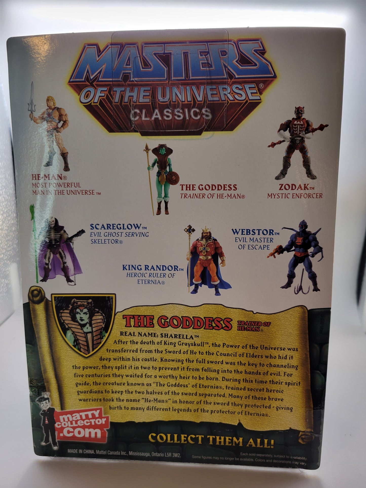 Mattel 2009 Matty Collector Masters of the Universe Classics The Goddess Action Figure