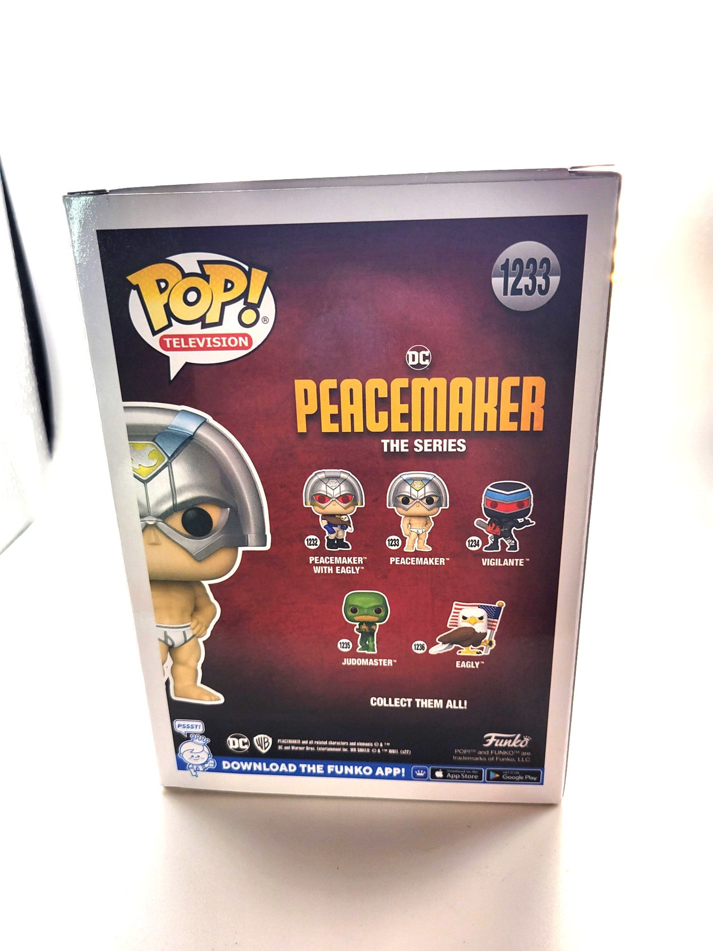 Funko DC Peacemaker The Series Peacemaker (In Underwear) POP Figure