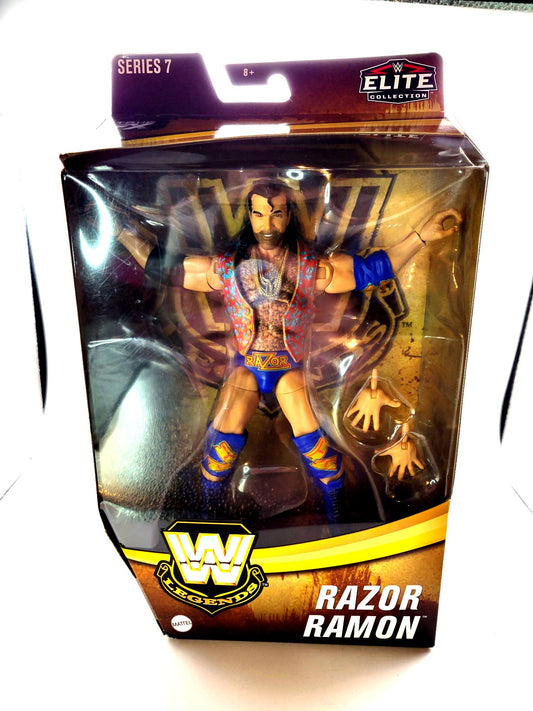 Mattel WWE Legends Series 7 Elite Razor Ramon Action Figure