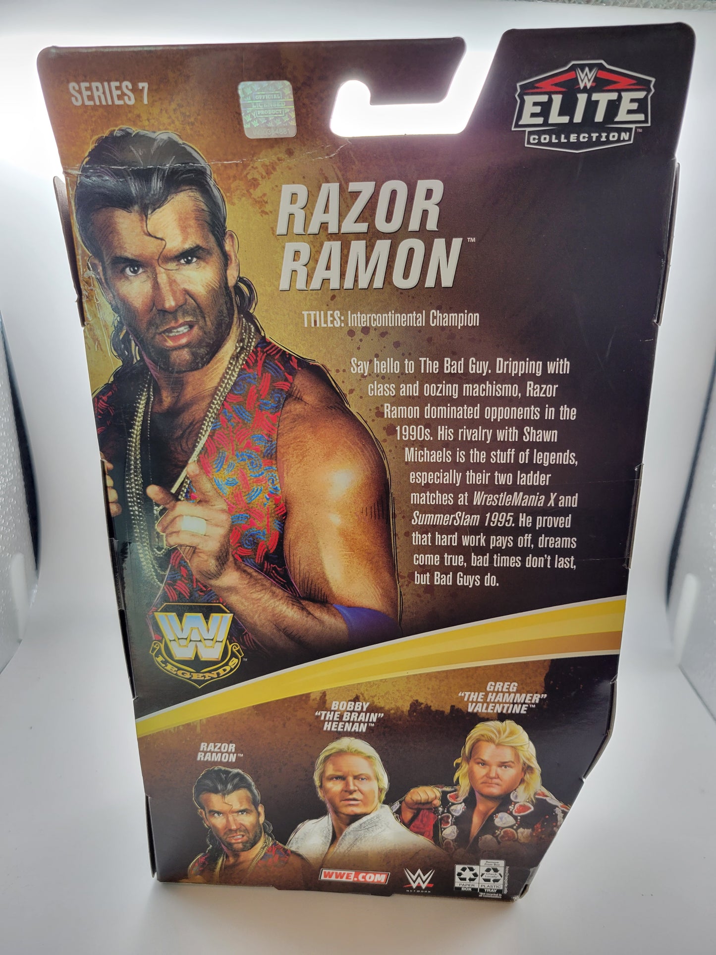 Mattel WWE Legends Series 7 Elite Razor Ramon Action Figure