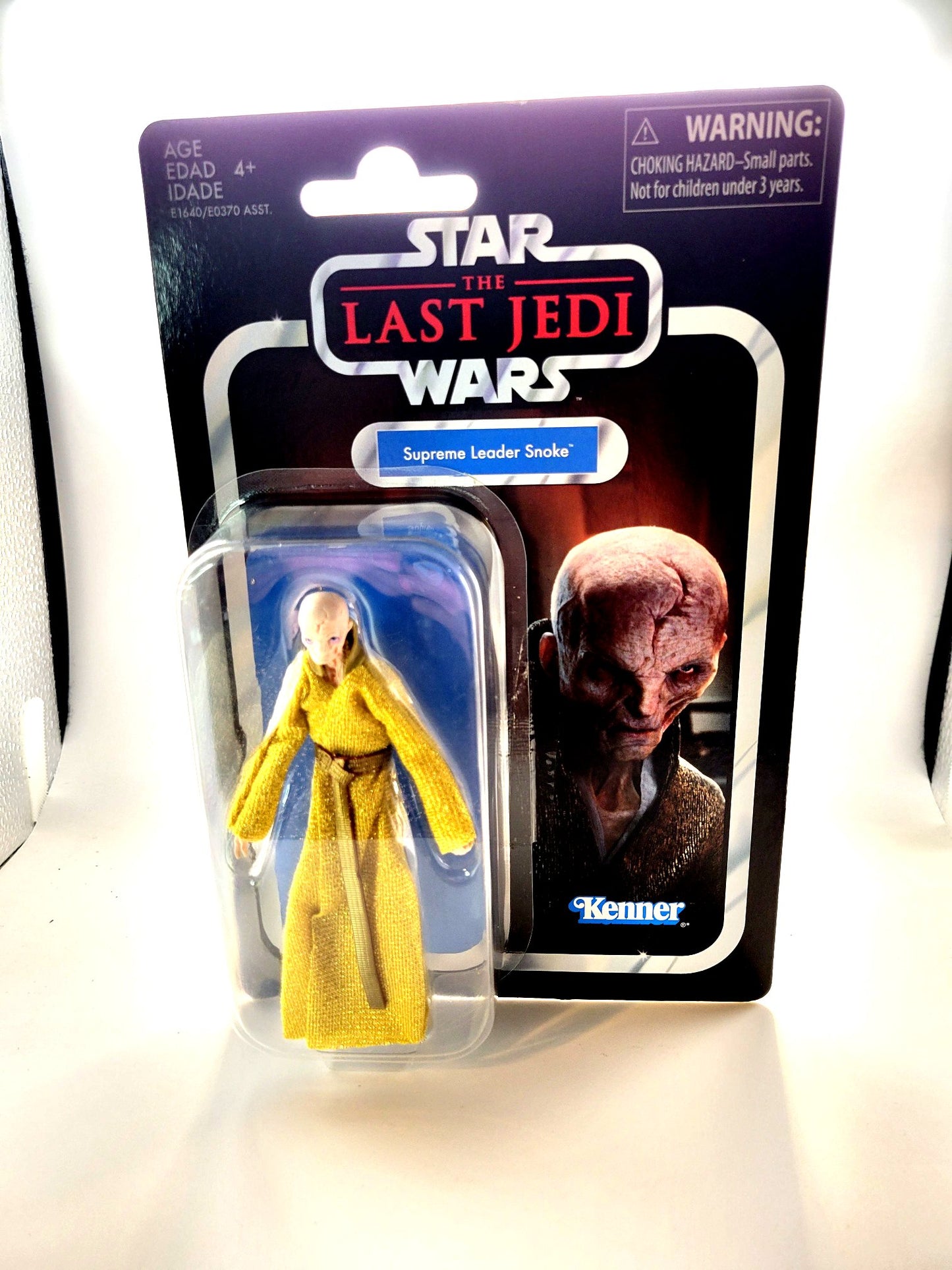 Hasbro Kenner Star Wars The Last Jedi Supreme Leader Snoke Vintage Collection Action Figure