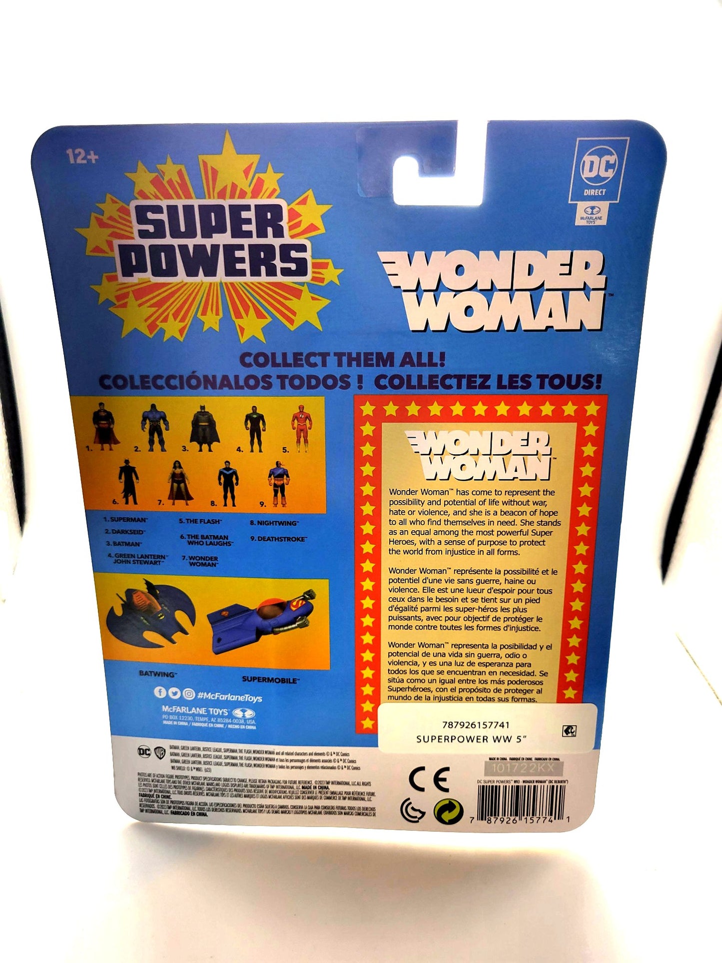 McFarlane Toys DC Super Powers Wonder Woman Action Figure