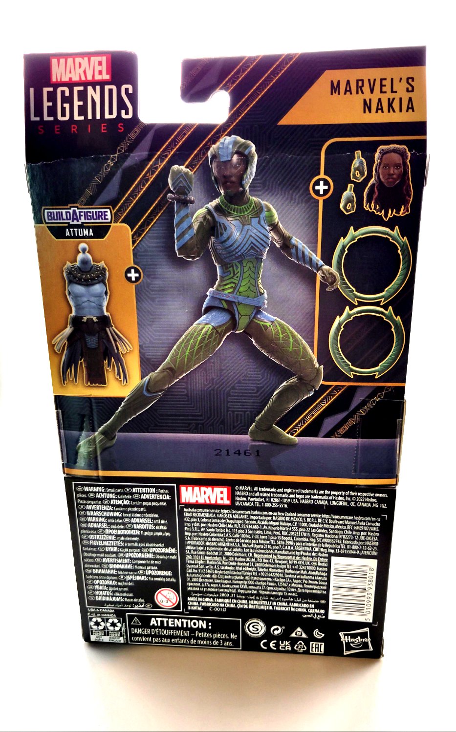 Hasbro Marvel Legends Black Panther Wakanda Forever Nakia Action Figure