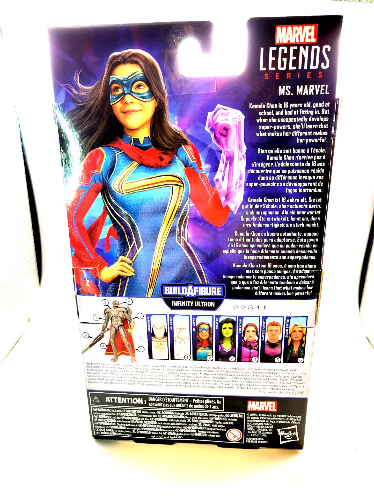 Hasbro Marvel Legends Ms. Marvel Action Figure