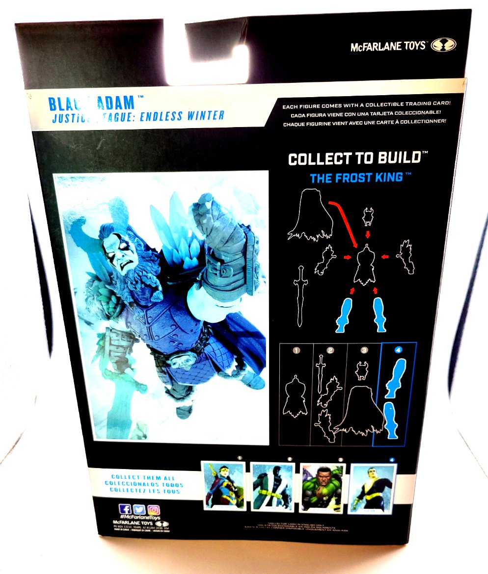 McFarlane Toys DC Multiverse Justice League: Endless Winter Black Adam Action Figure
