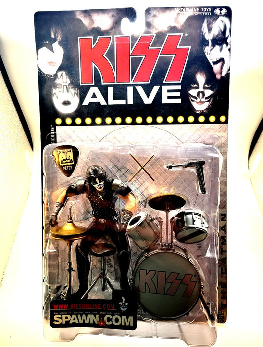 McFarlane Toys (2000) KISS Alive The Catman Peter Criss Action Figure