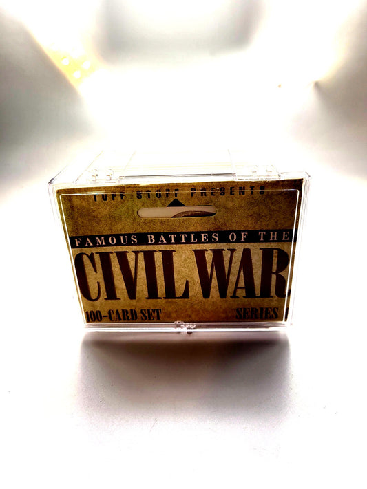 Tuff Stuff Famous Battles of the Civil War 100 Trading Card Set