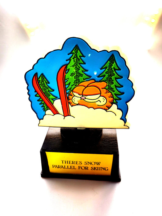 Aviva (1978) Garfield "There's Snow Parallel For Skiing" Trophy