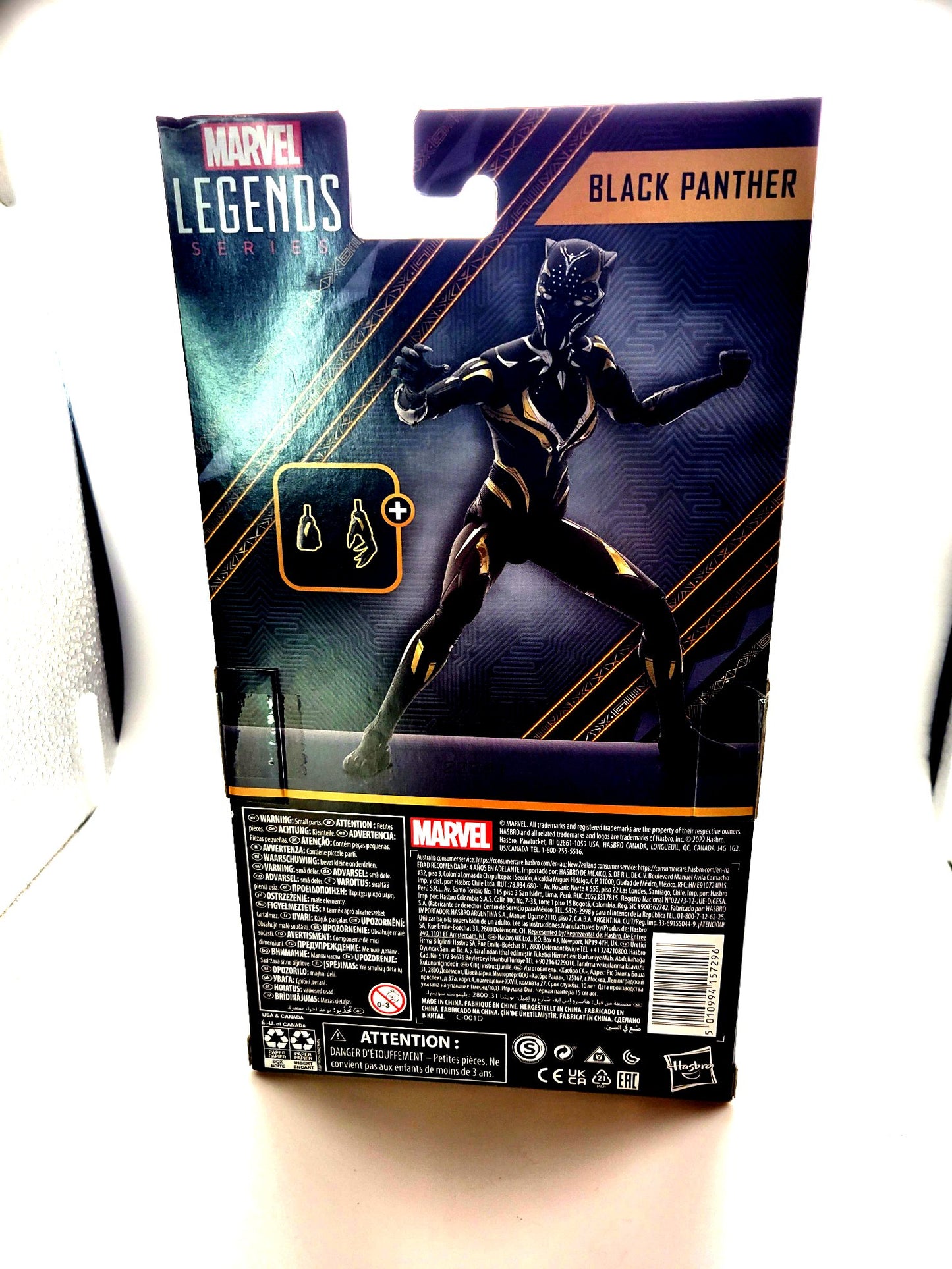 Hasbro Marvel Legends Black Panther Wakanda Forever Black Panther Action Figure