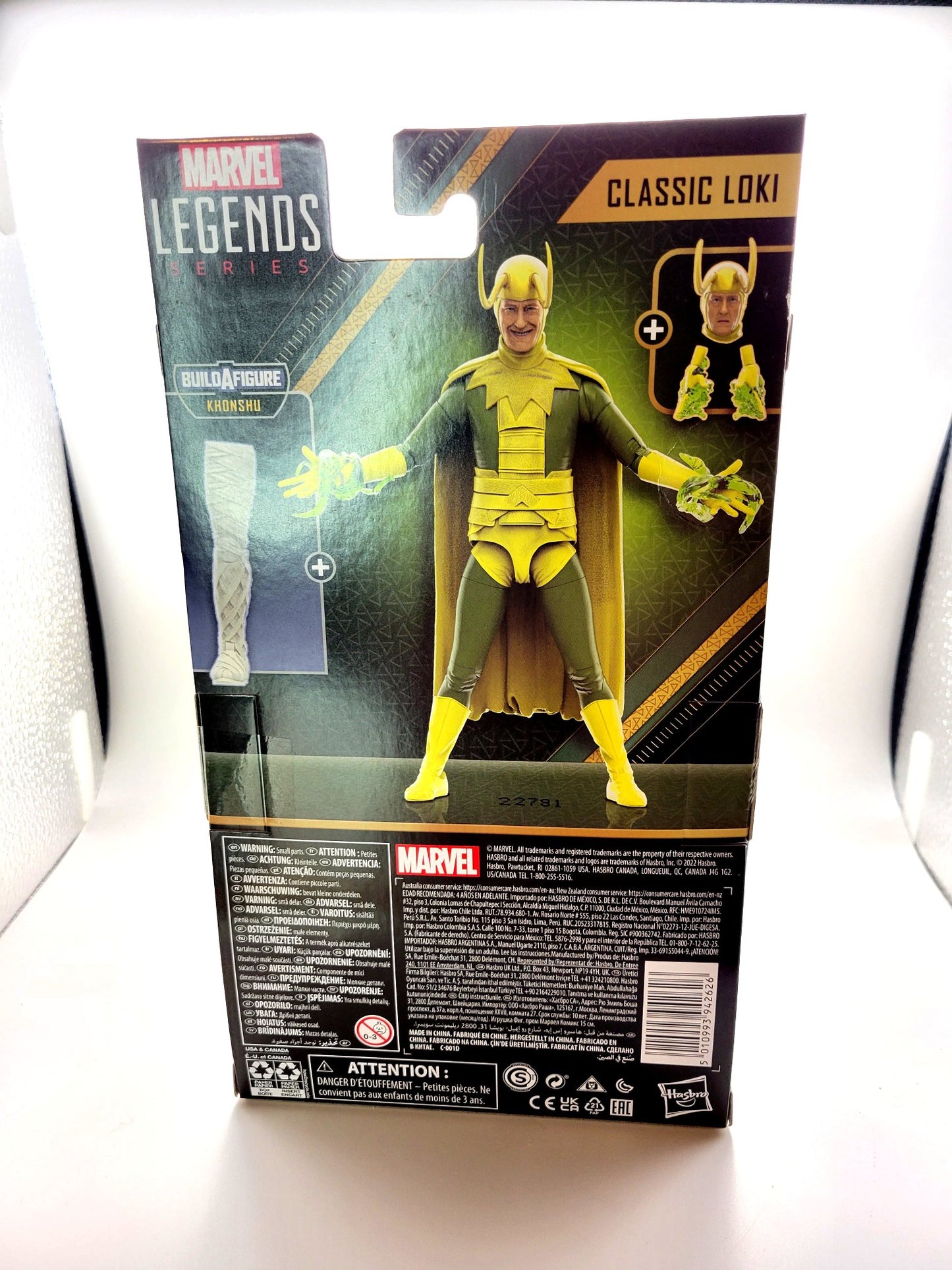 Hasbro Marvel Legends Disney+ Loki Classic Loki Action Figure