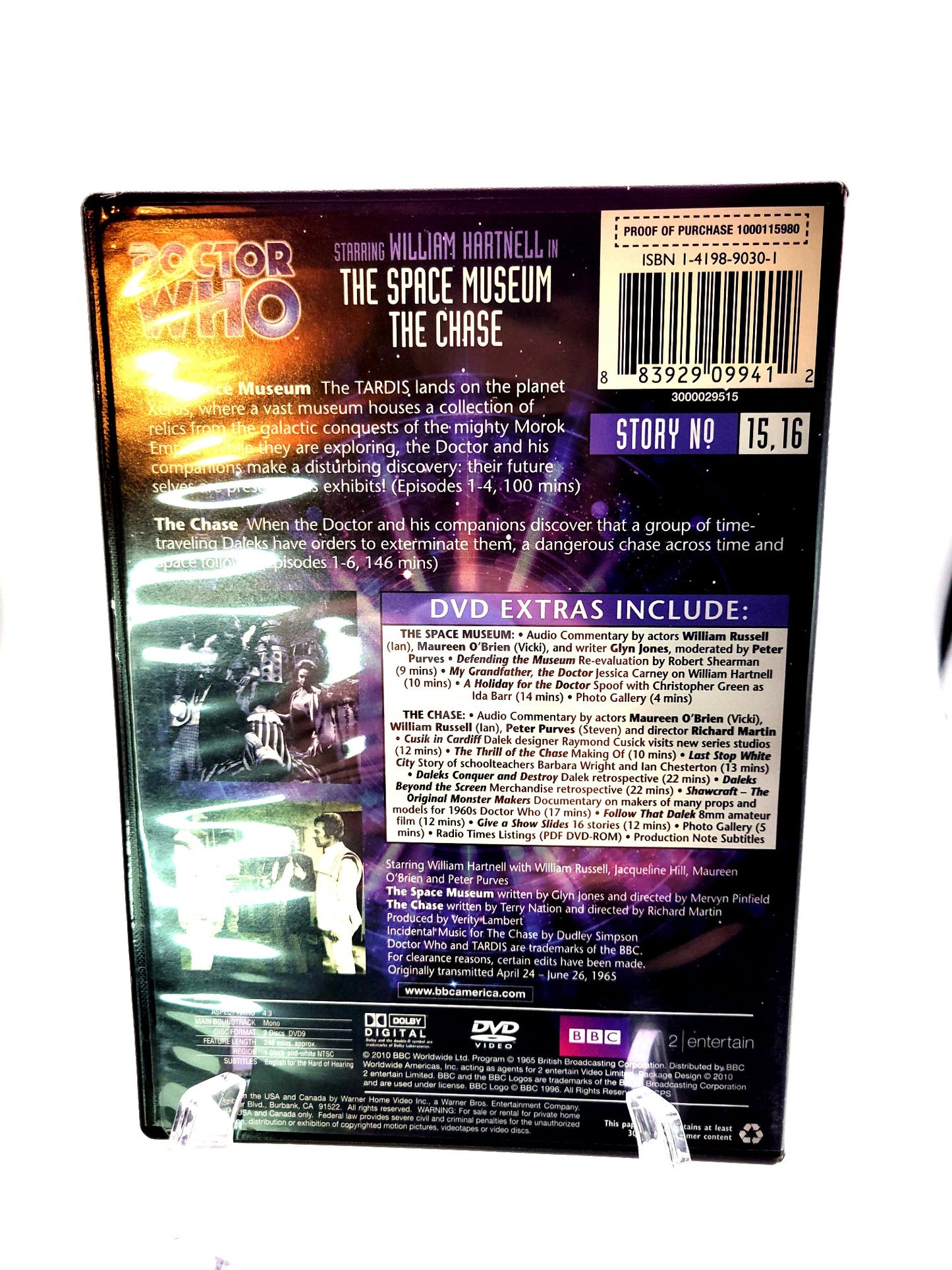 BBC Video Doctor Who The Space Museum and The Chase DVD Set