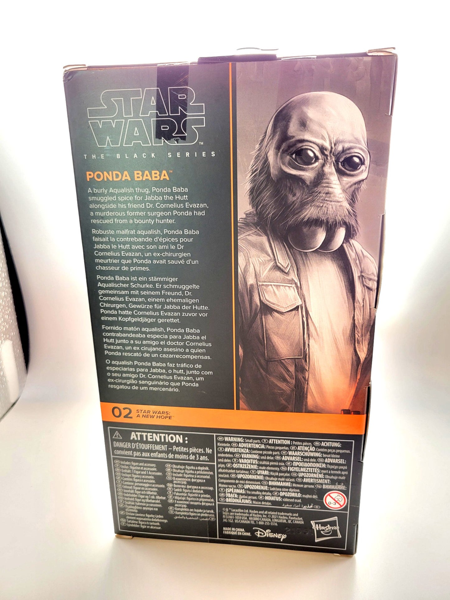 Hasbro Star Wars The Black Series A New Hope Ponda Baba Action Figure