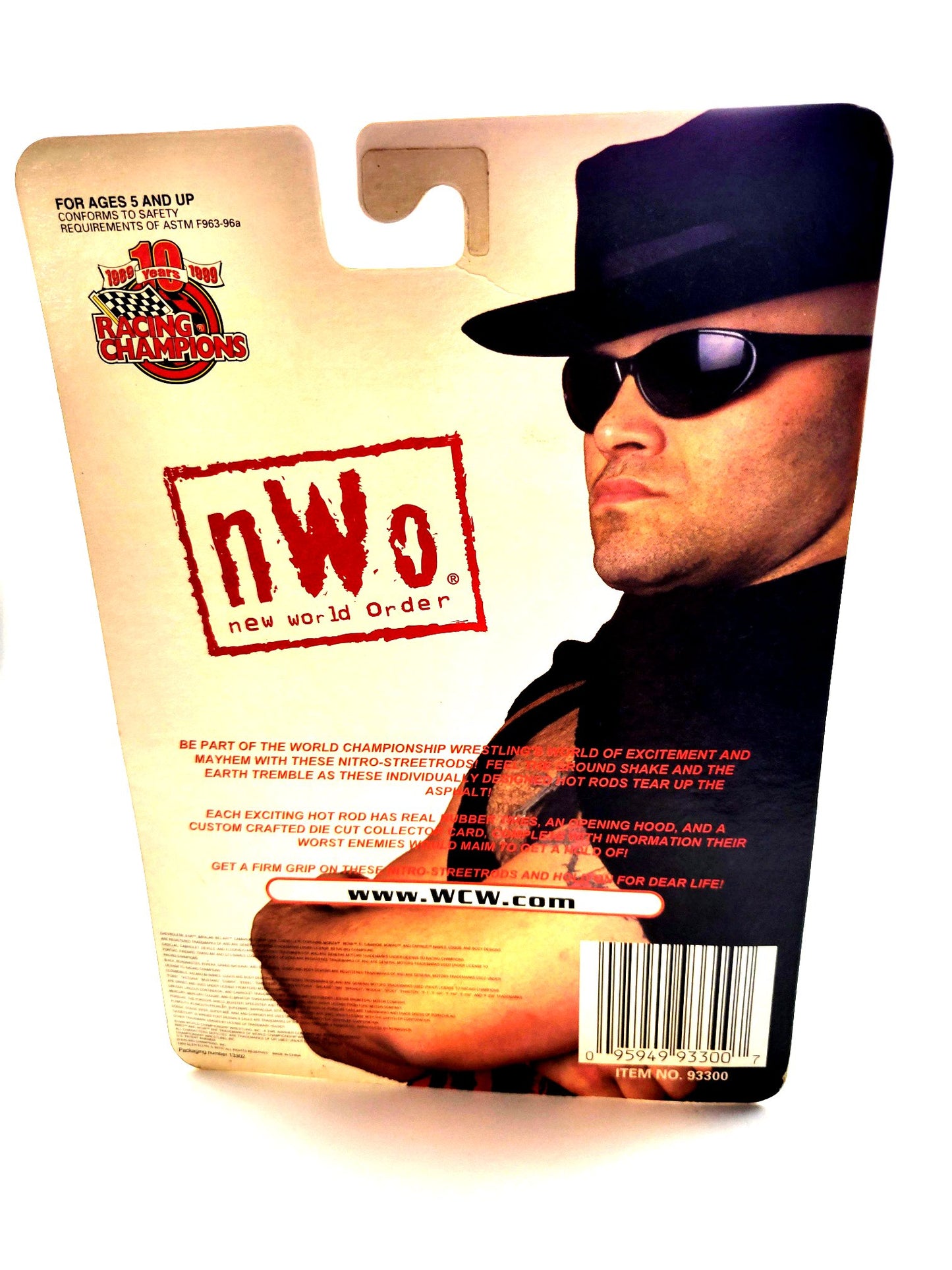 Racing Champions WCW (1999) Kevin Nash NWO Nitro Streetrod 1 of 19999