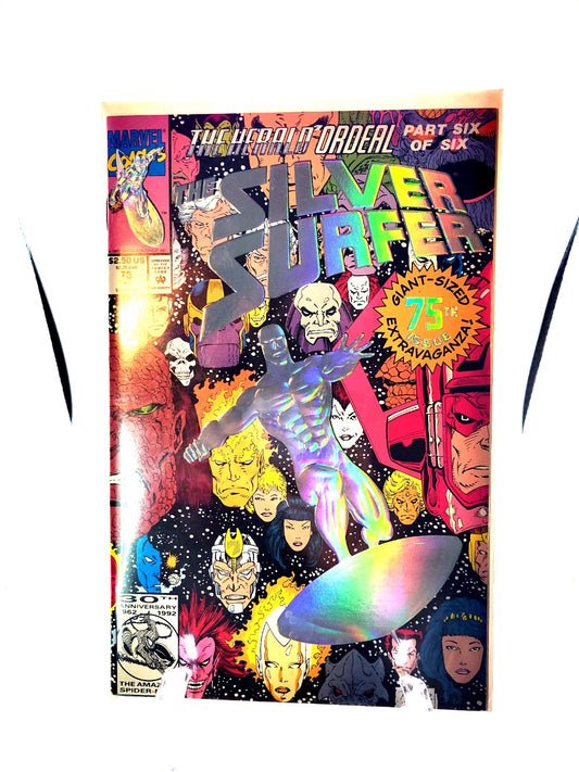 Marvel Comics 1992 Silver Surfer 75th Issue Extravaganza Comic Book The Herald Ordeal Part 6/6