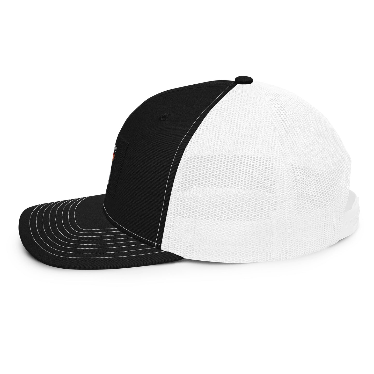 The Retro Toybox Black and White Trucker Cap