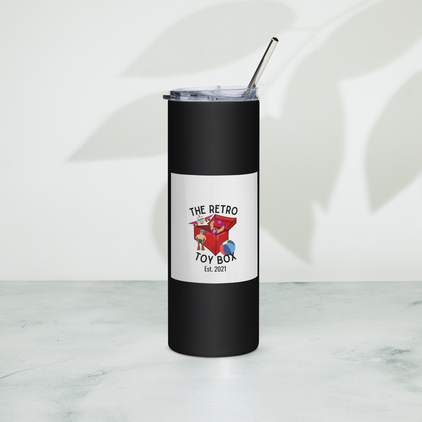 The Retro Toybox Stainless Steel Tumbler